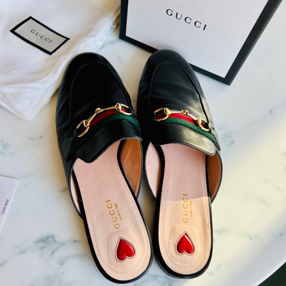 Gucci Princetown Mules - Picture 3 of 5